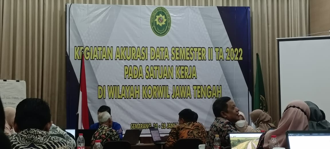 Akurasi Data Semester II TA 2022 1