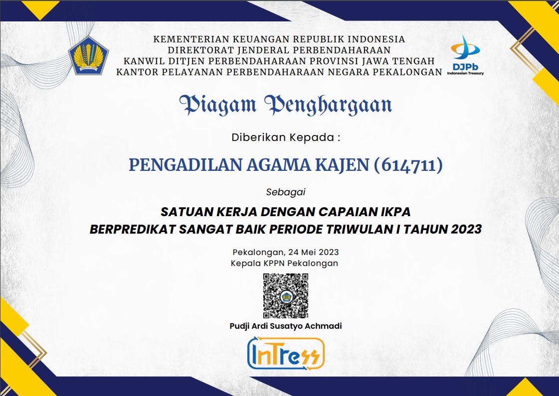19. IKPA Sangat Baik TW I Thn 2023